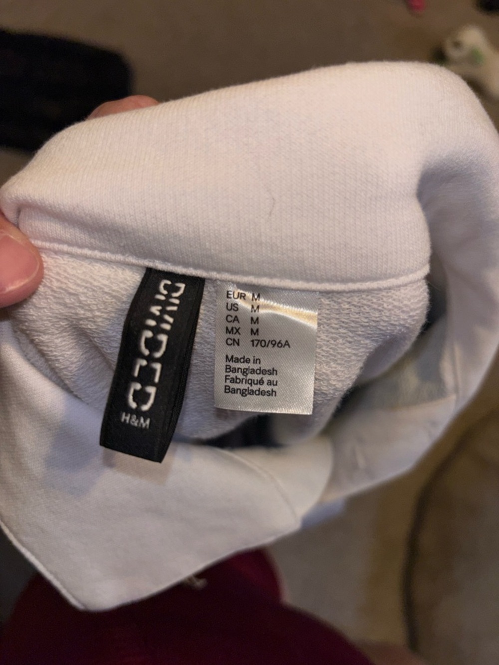 H&M White Collared Top - Picture 4 of 4